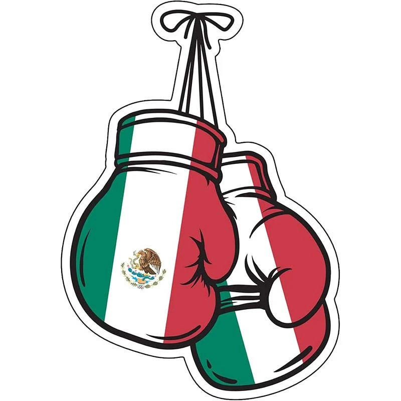Mexico Flag Waterproof Stickers