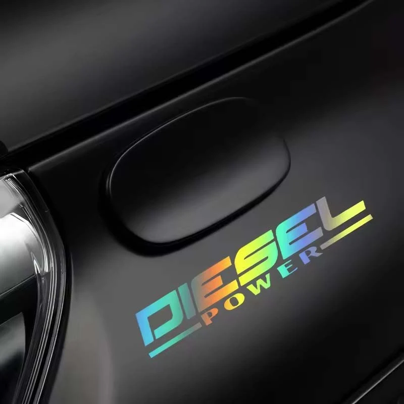 ET11375# Diesel Power Die-Cut Vinyl Decal