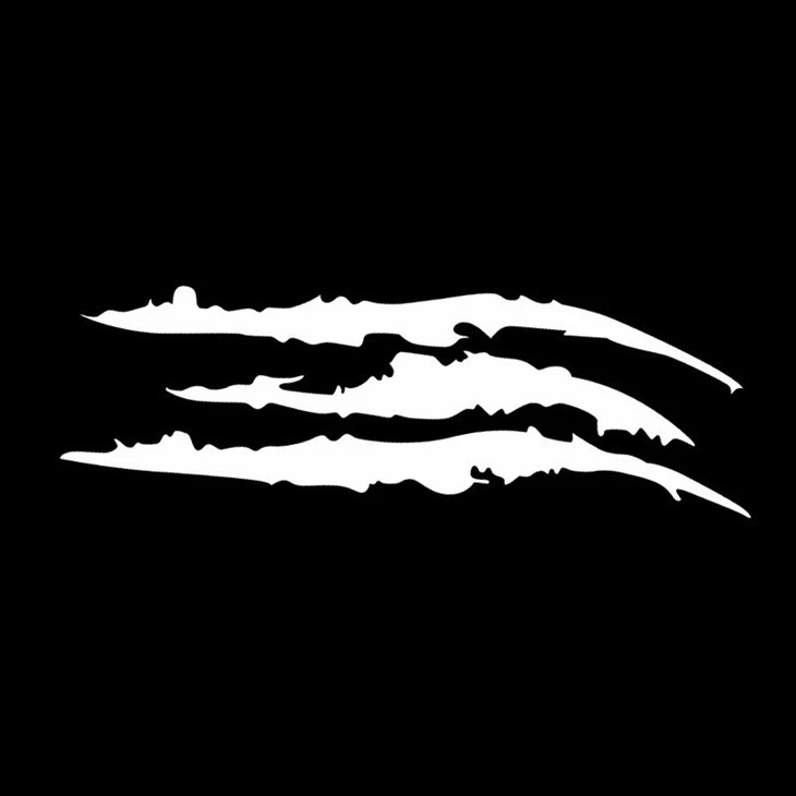 Car Stickers Decal Car Headlight Stickers Custom Shape Window Glass Decal Claw Marks