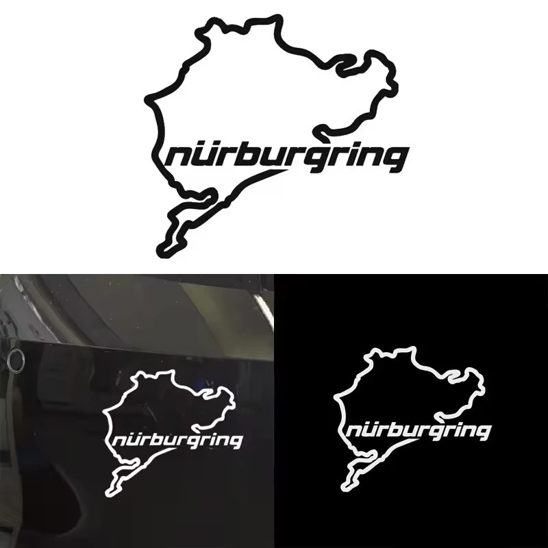 Stiker Balap Jalan Nurburgring
