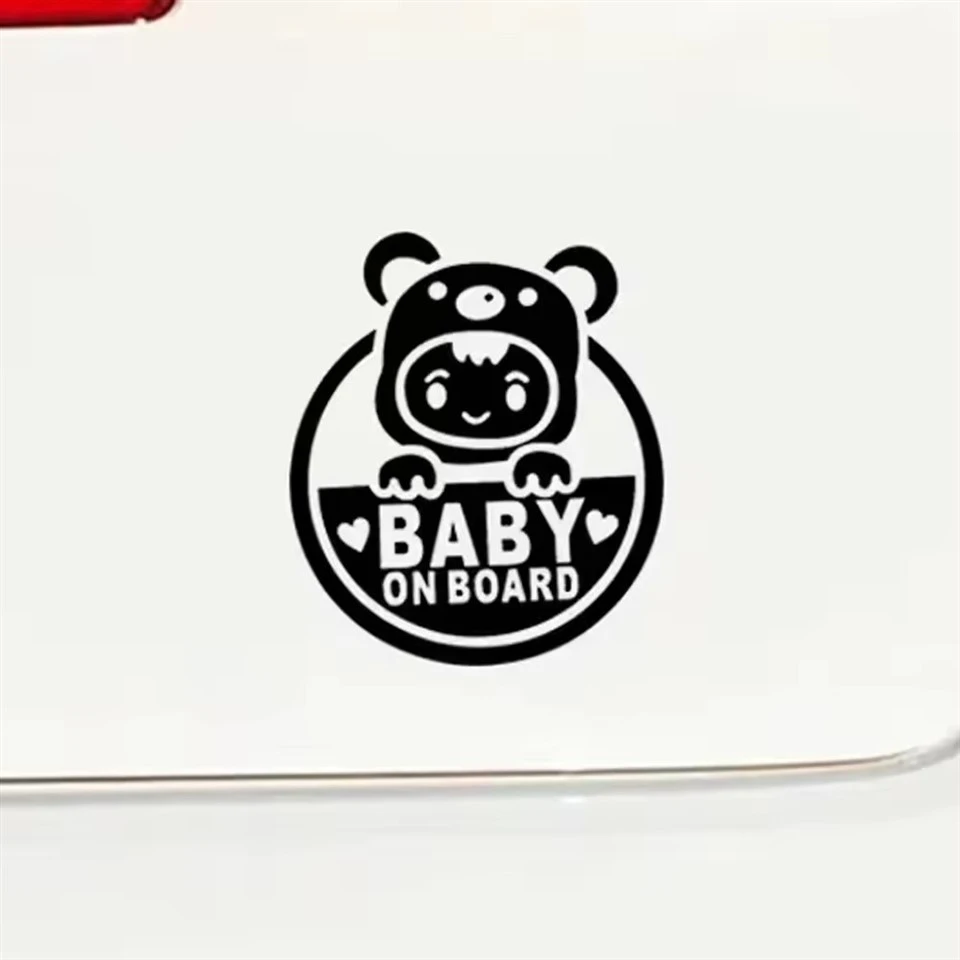Stiker Mobil Bayi Di Papan