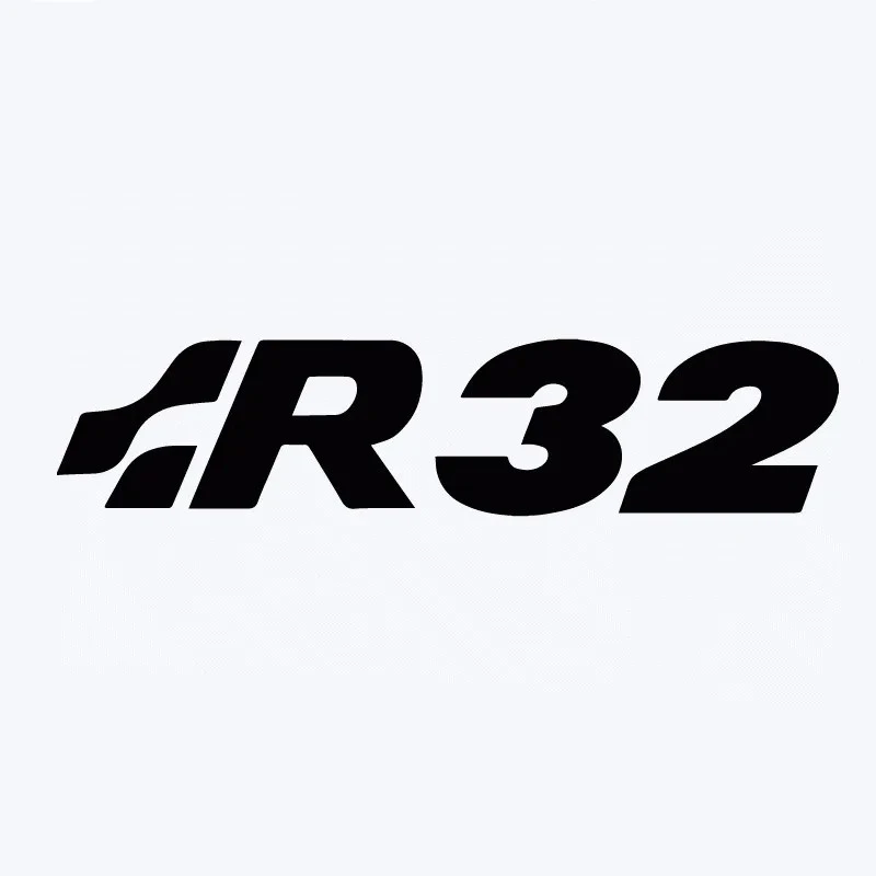 VW R32 Lencana Perekat Vinyl Sticker Decals