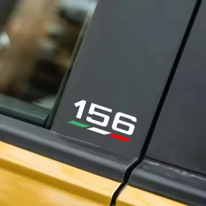 4Pcs Car Body Sticker For Alfa Romeo