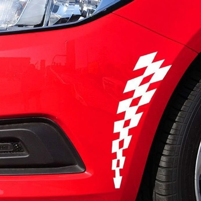 Stiker Stiker Tahan UV Untuk Spatbor Mobil