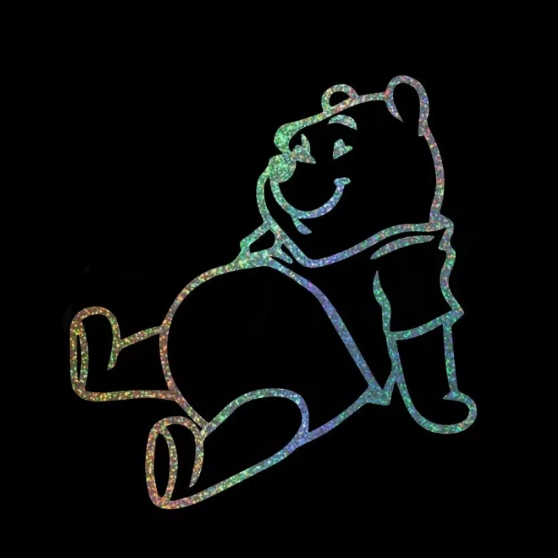 Winnie Bear Window Sticker