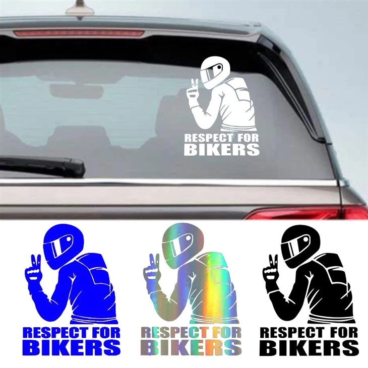 Stiker Body Mobil Pengendara Keren