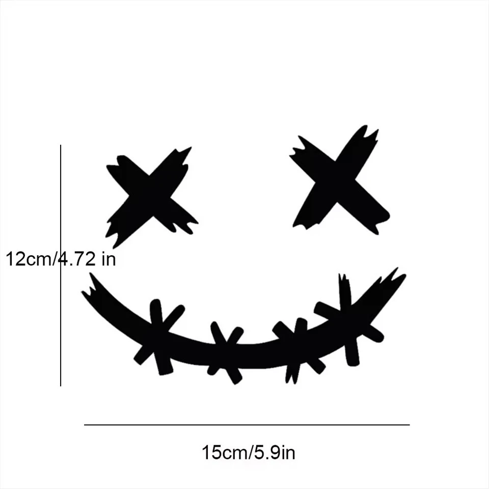 Demon Smiling Face Decal