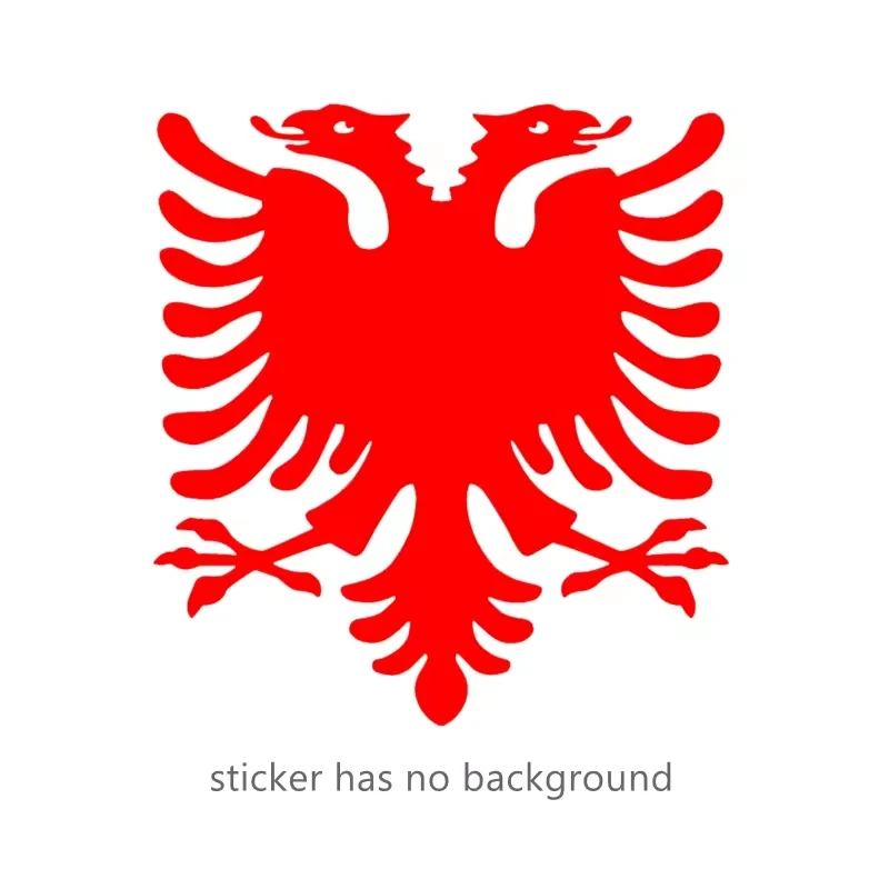 Albanian Double Headed Eagle Car Sticker