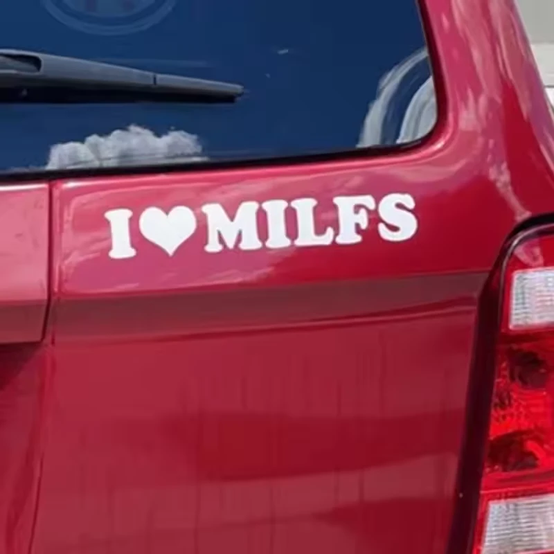 Saya Suka Stiker Mobil MILFs