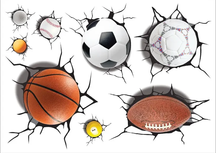 Stiker Bodi Mobil Rem Bola 3d