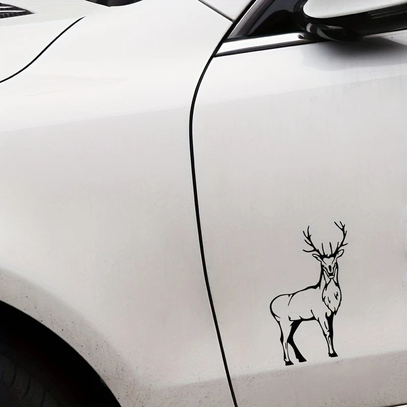 Animal Hunter Reindeer Window Sticker Waterproof
