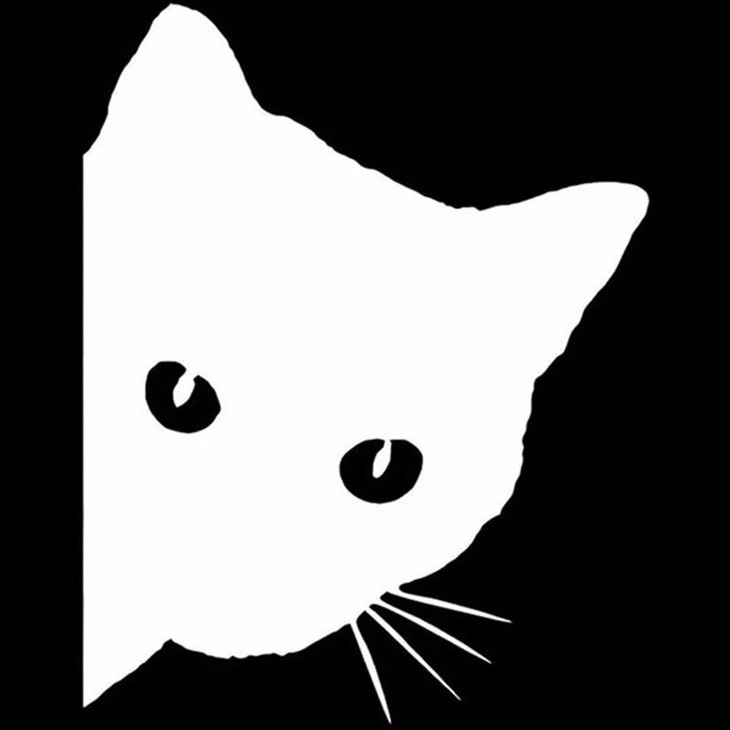 Car Decal Sticker Cat Pet Style