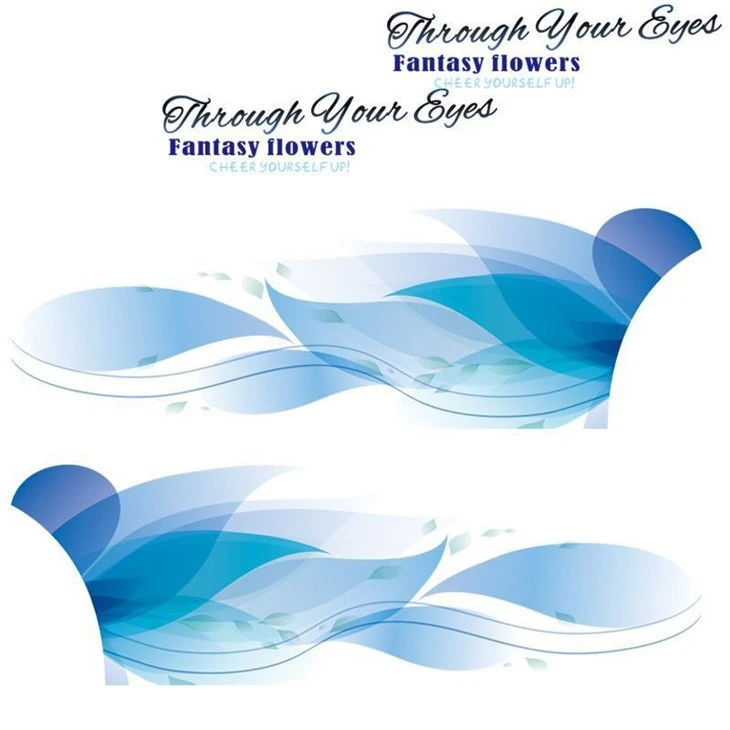 Art Flower Pattern Car Body Sticker