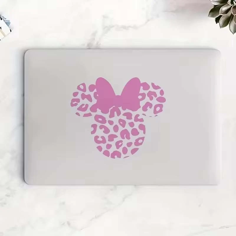 ET11399# Disne Minnie Head Vinyl Sticker For Girl Car