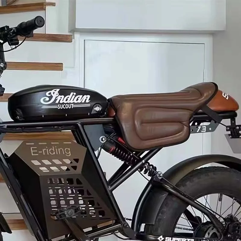 ET11376# Indian Sticker Vintage Locomotive For Motorcycle
