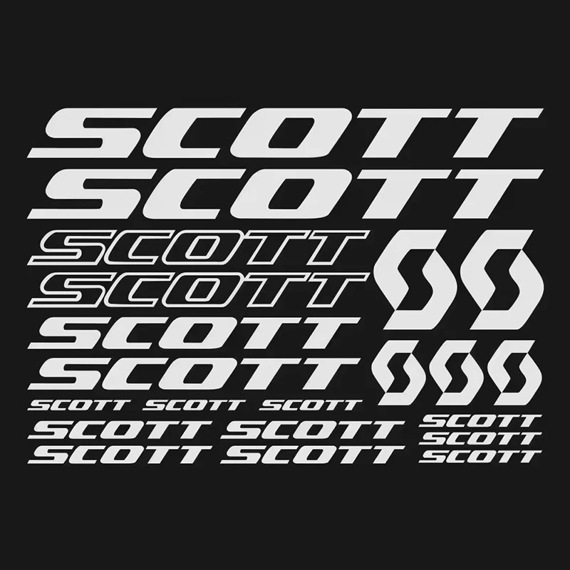 Brand Scott Bike Decal Sticker Kit