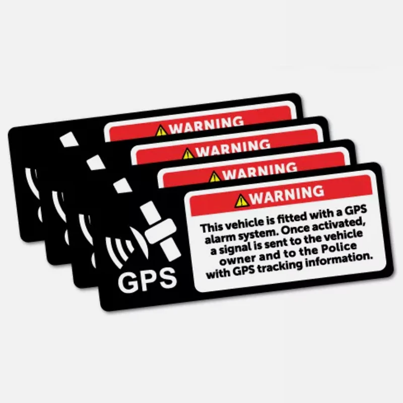 Kit Stiker Peringatan Tahan Air