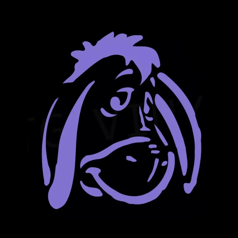 Disney Cartoon Eeyore Sticker
