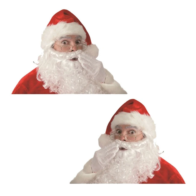 Car Adhesive Santa Christmas Gift Decal