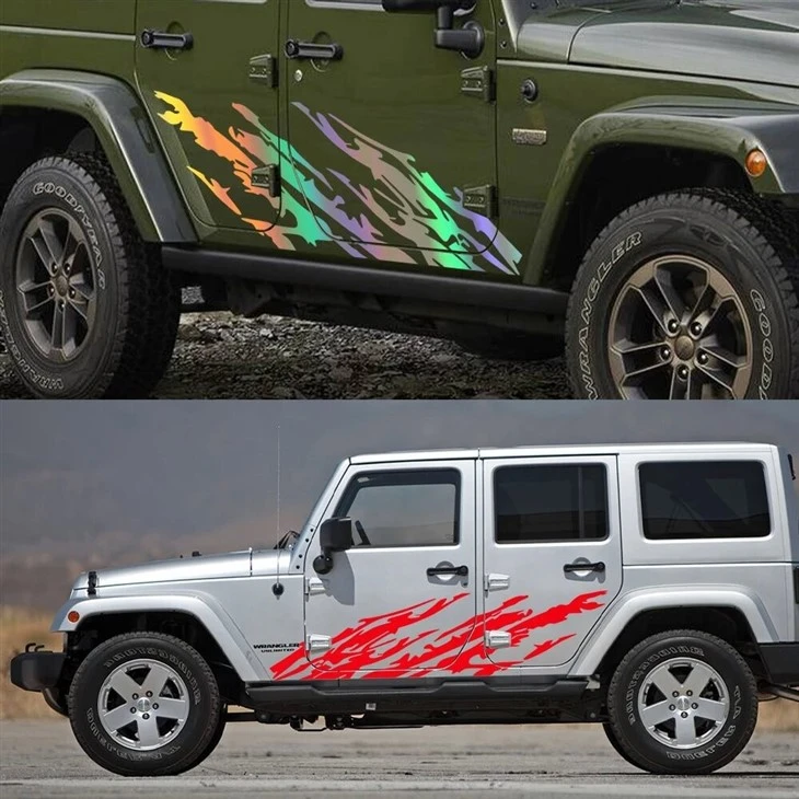 Creating SUV Wraps And Large Sticker