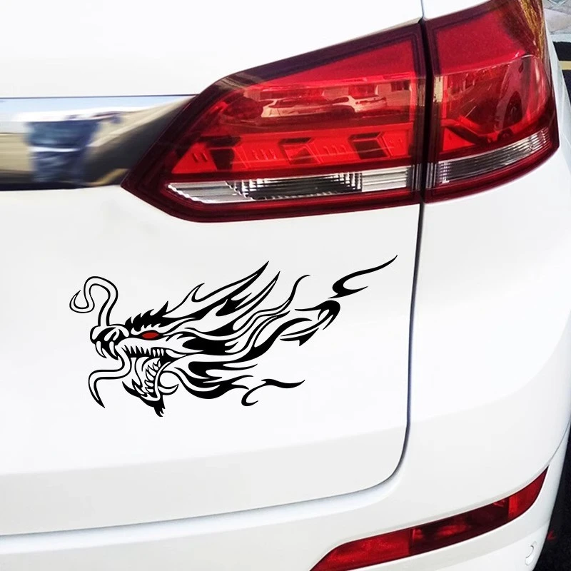 Car Engine Hood Dargon Tatoo Sticker