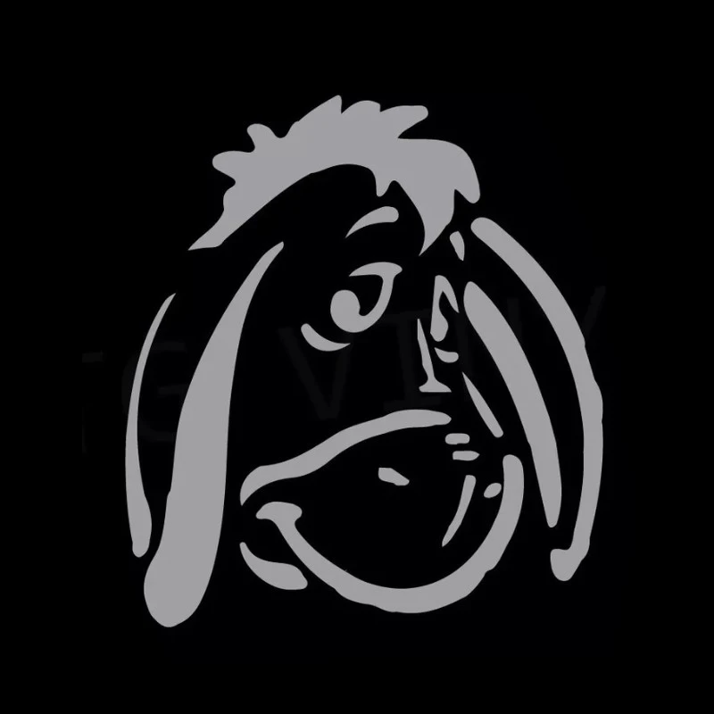 Disney Cartoon Eeyore Sticker