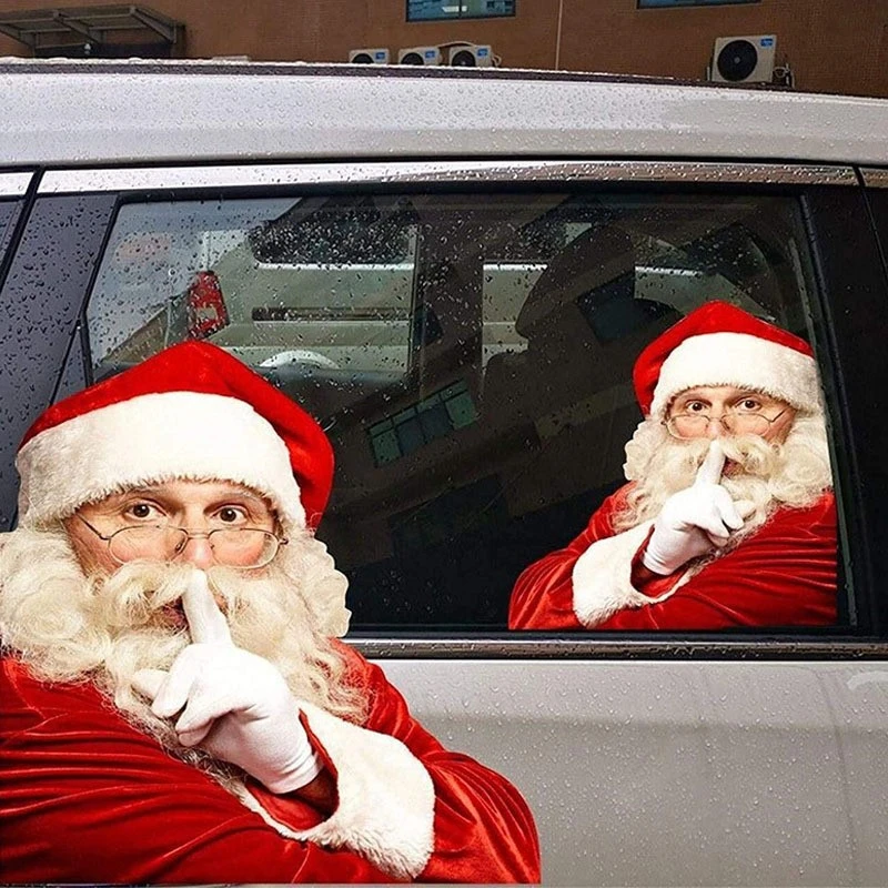 stiker santa bodi mobil