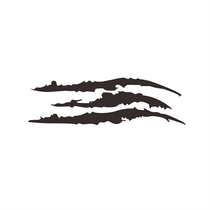 Car Stickers Decal Car Headlight Stickers Custom Shape Window Glass Decal Claw Marks