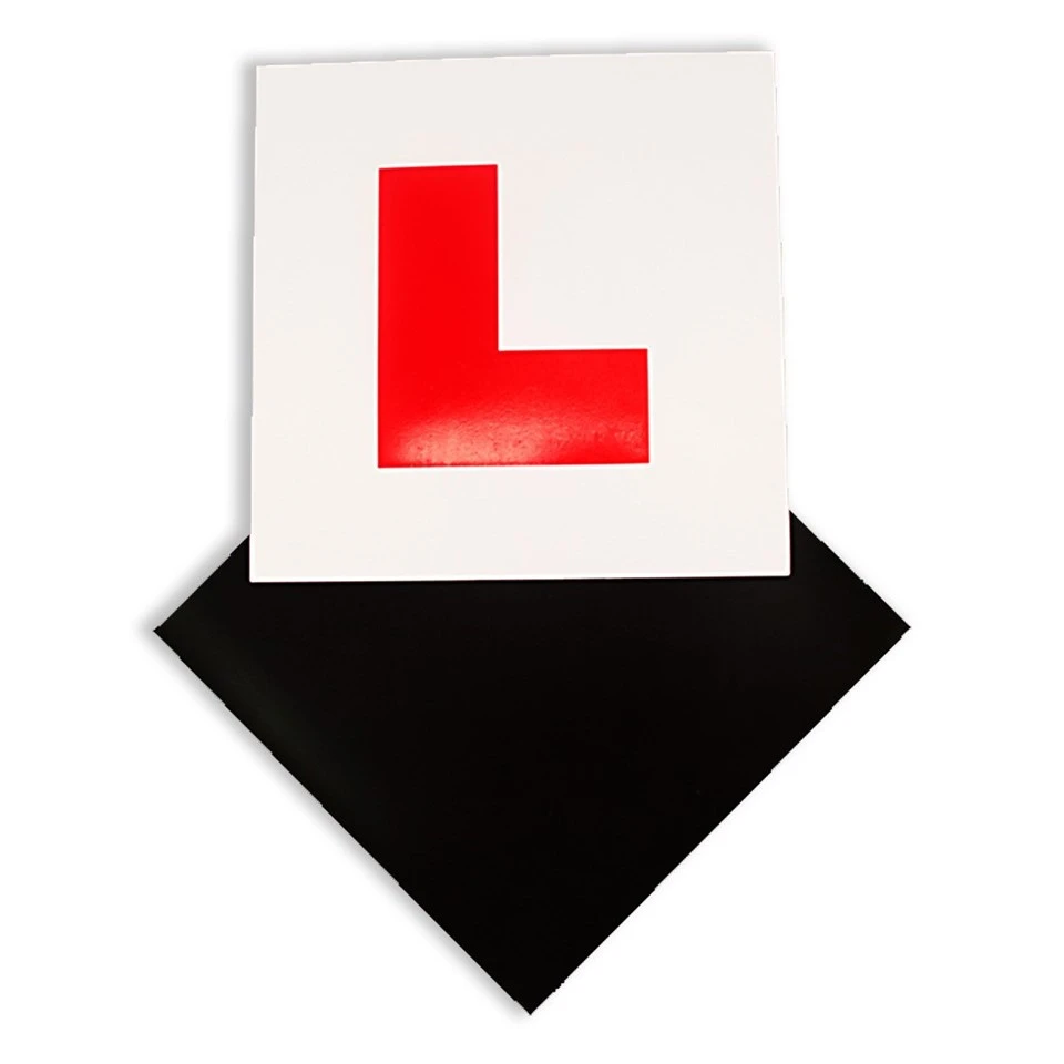 Stiker Magnet Huruf "L" Untuk Mobil