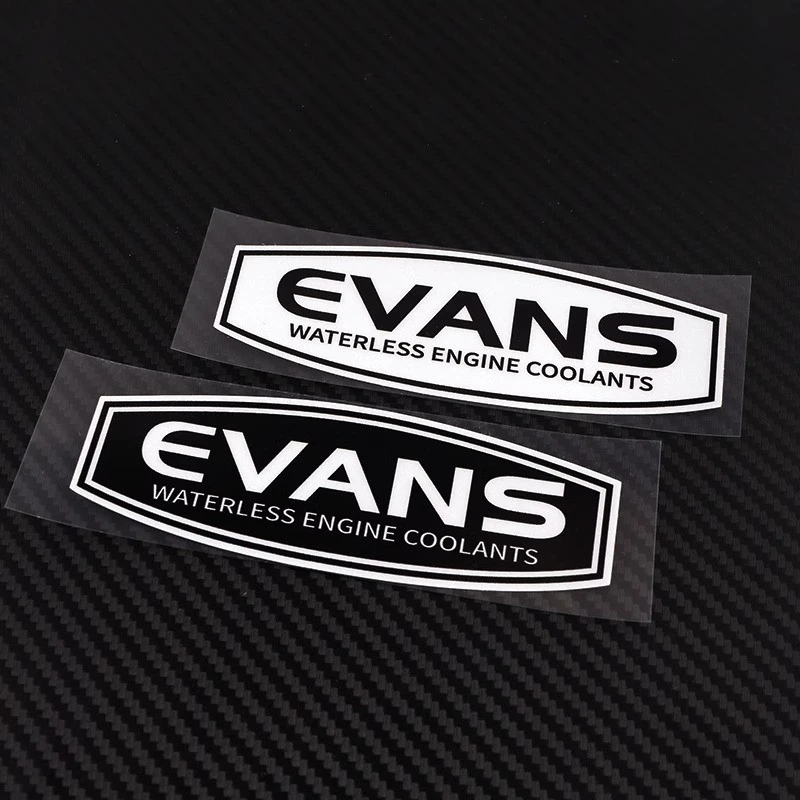 Evans Logo Sticker For Car