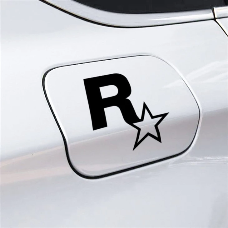 R Star GTA Vinyl Sticker