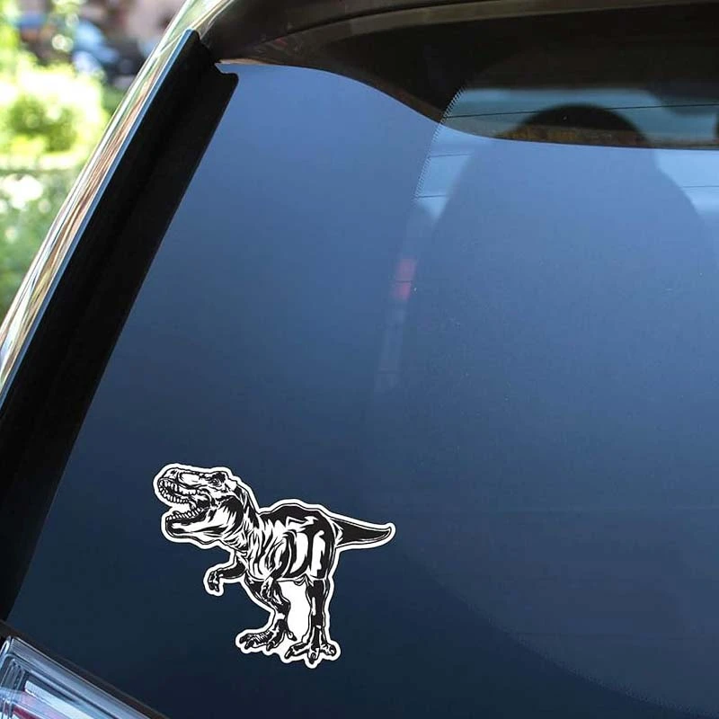 Stiker Jendela Dinosaurus Perekat