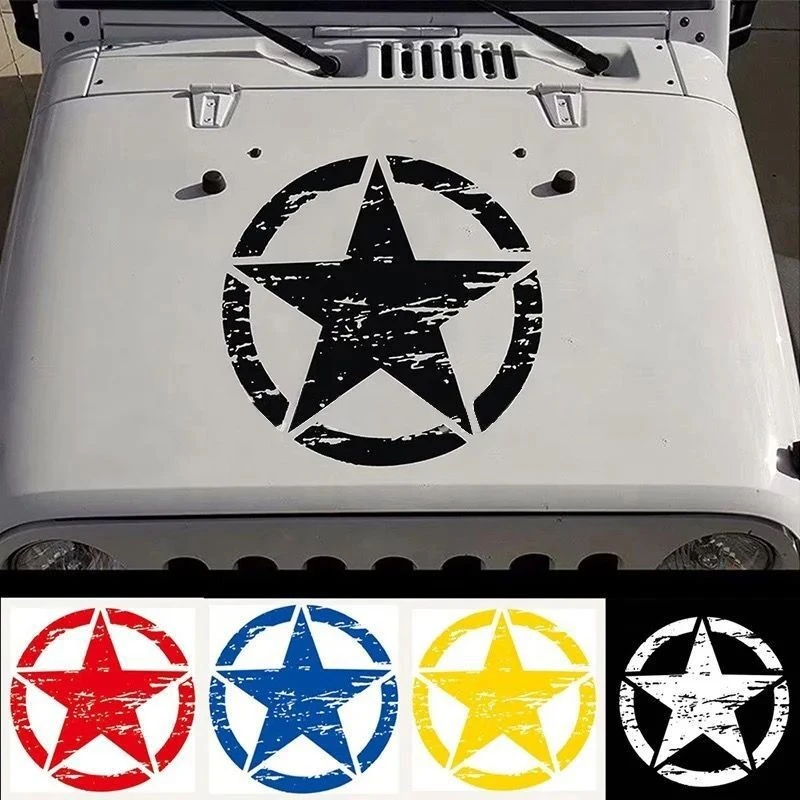 Stiker Body Mobil USA Army Style