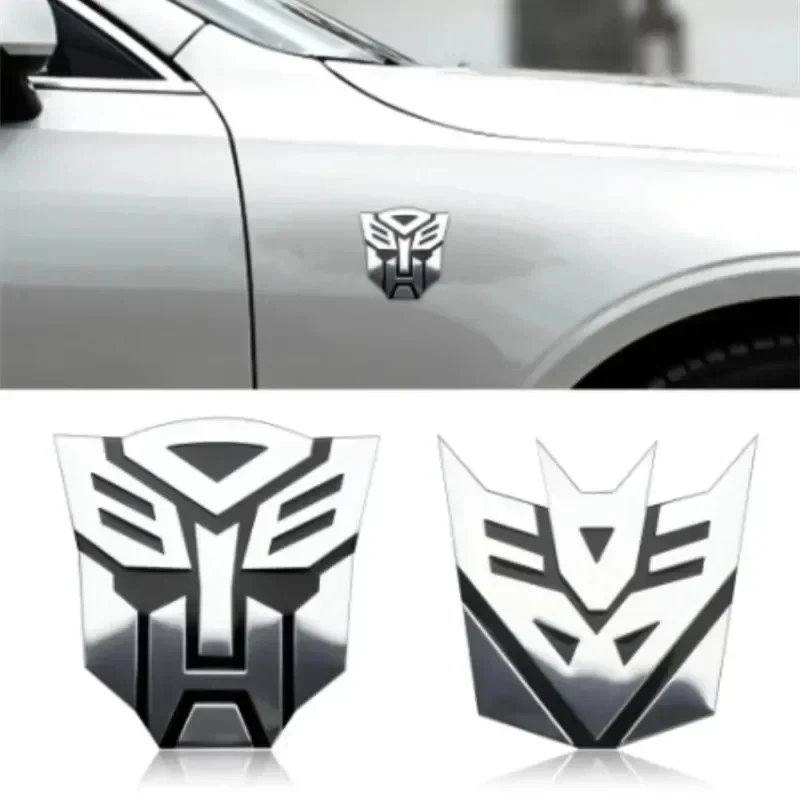 Stiker mobil 3D baru untuk lencana transformator