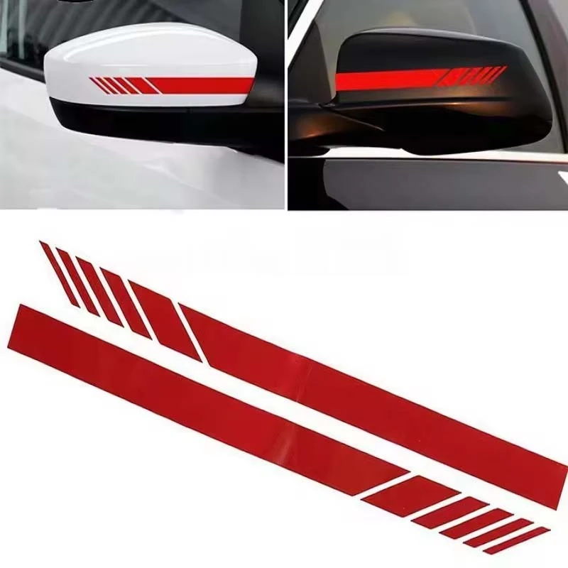 ET11362# Vinyl Decals For Car Rear Mirror