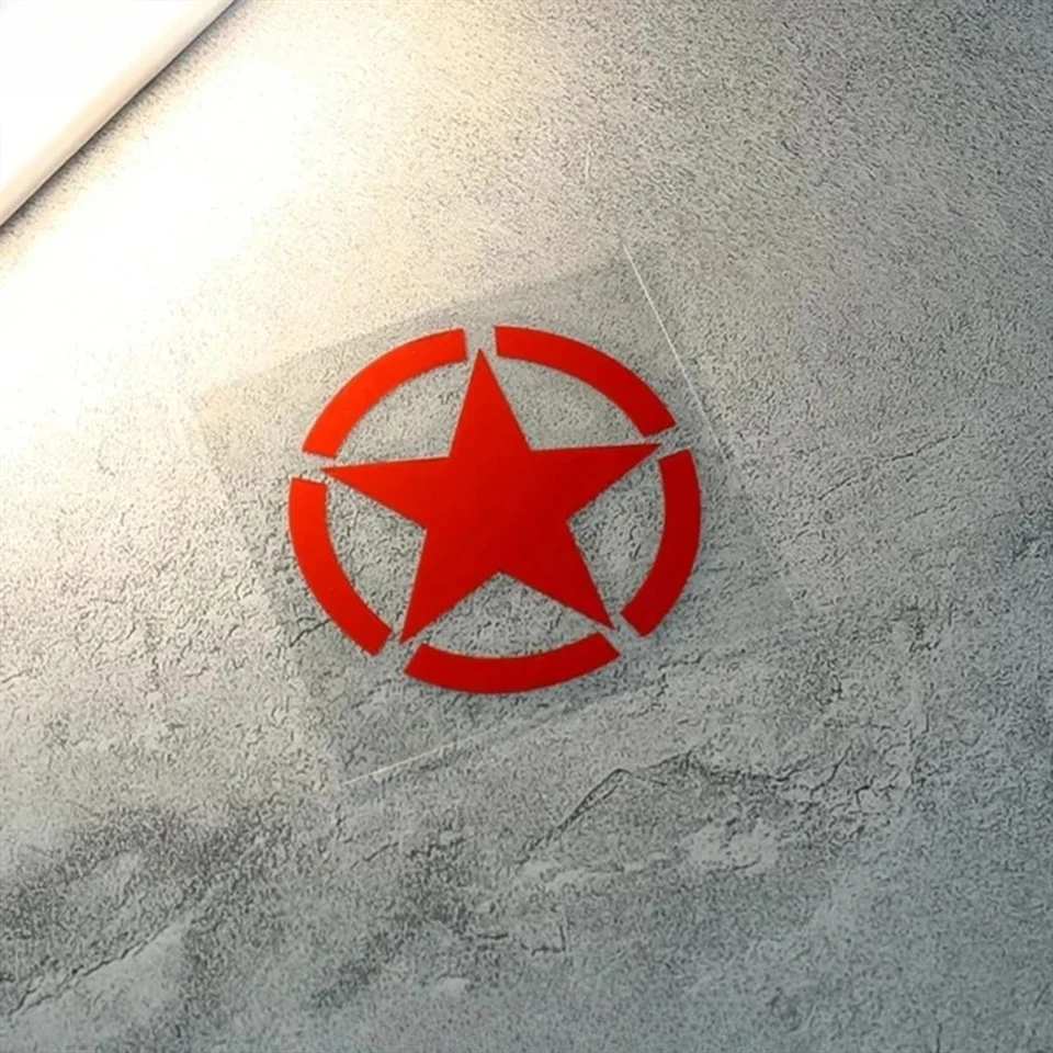 Army Five-pointed Star Refit Stickers best