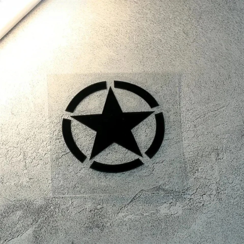 Tentara lima - stiker reparasi bintang runcing