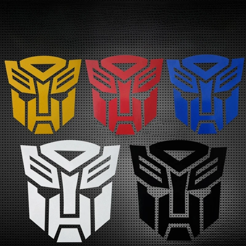 Logo autobot decepticon dekorasi stiker motorcross