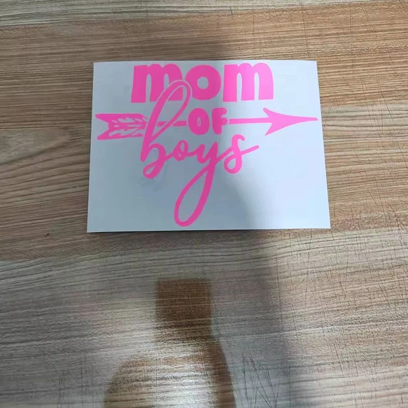 Boy And Mom Car Window Bumper Sticker