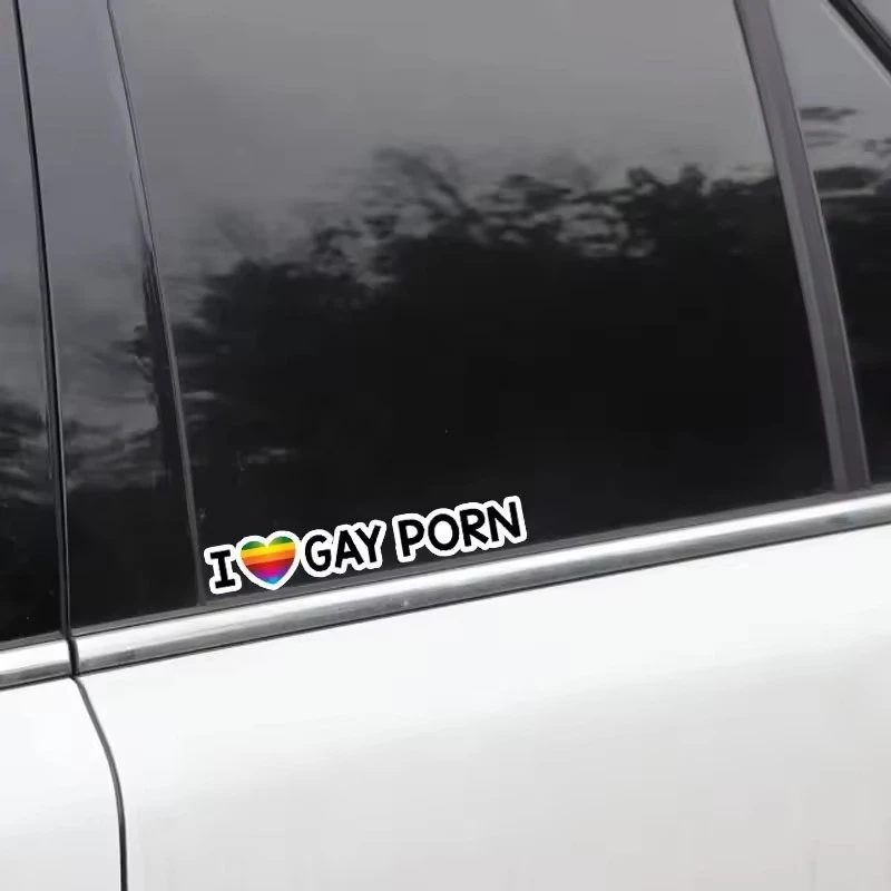 Saya Suka Stiker Porno Gay Untuk Mobil