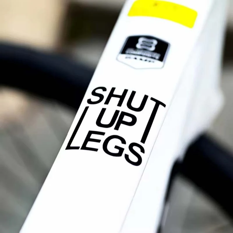 2 pcs diam stiker sepeda kaki