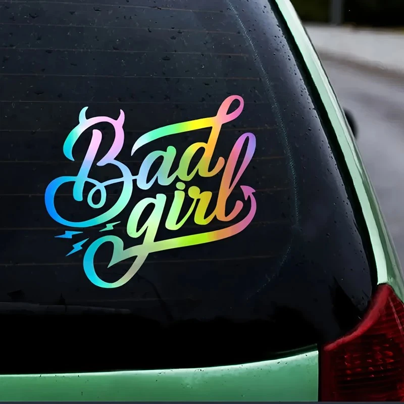 Decals Gadis Buruk & Bumper Kreatif & Stiker Lucu