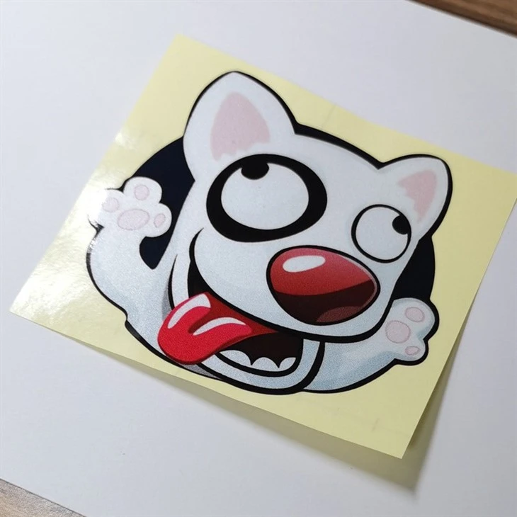 Cute Anime Dog Pets Car Decal