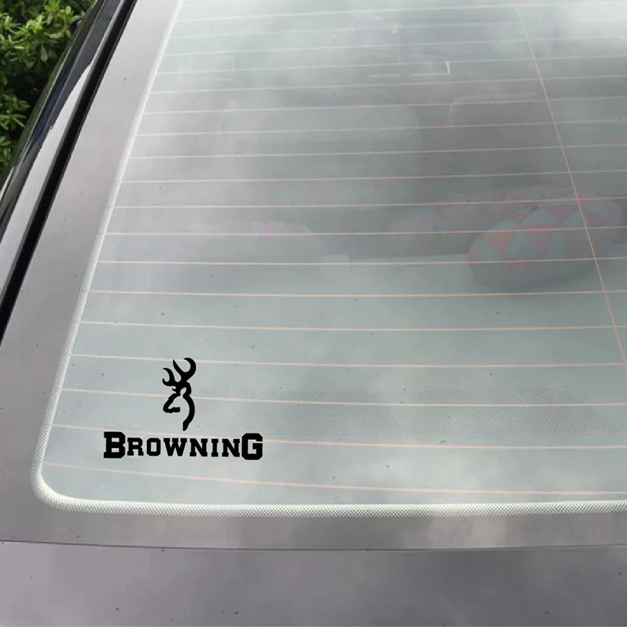 Stiker rusa tubuh kecoklatan