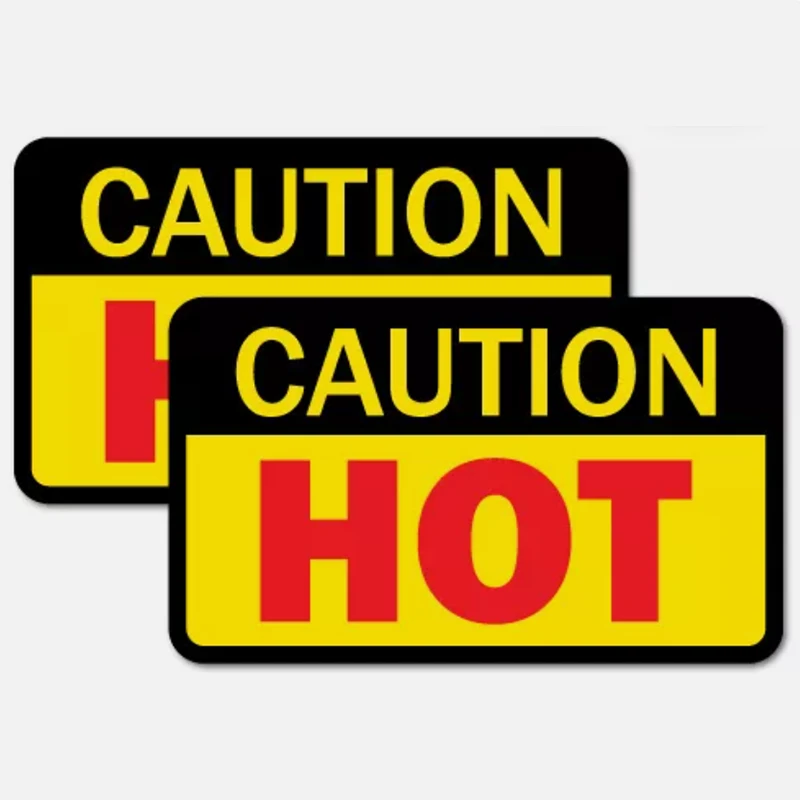 Warning Sticker For Caution