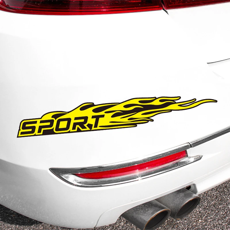 Stiker bemper vinil stiker huruf olahraga