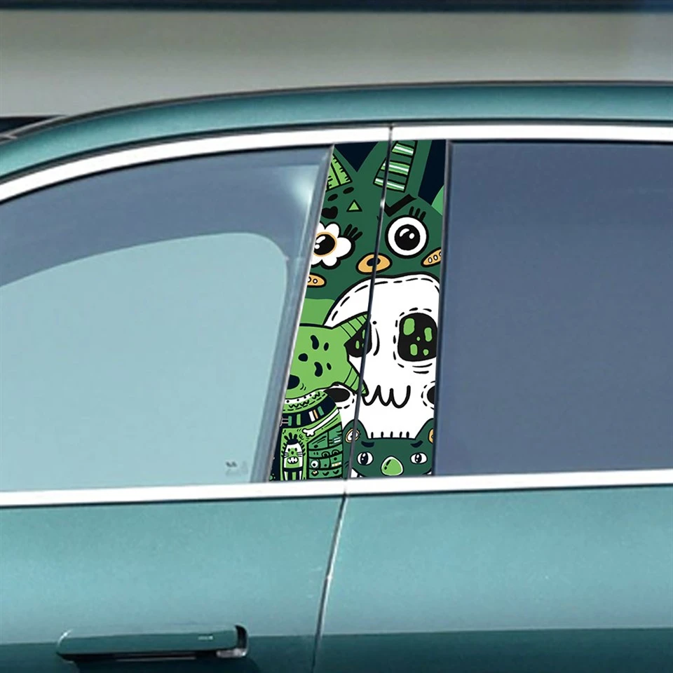 Stiker Vinyl Mobil Dekorasi Pilar B