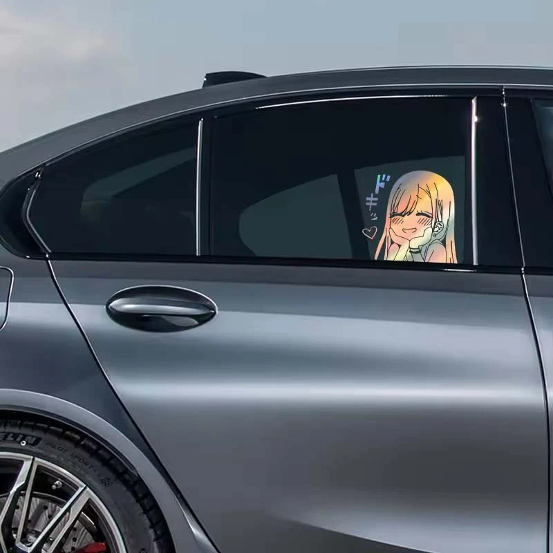 Car Interior Sticker Cute Anime