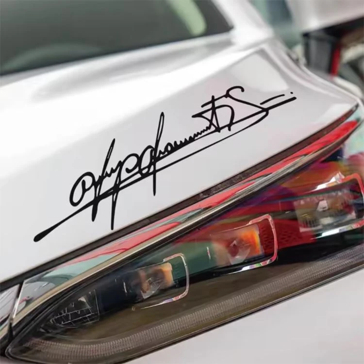 Stiker Lampu Mobil Dipersonalisasi