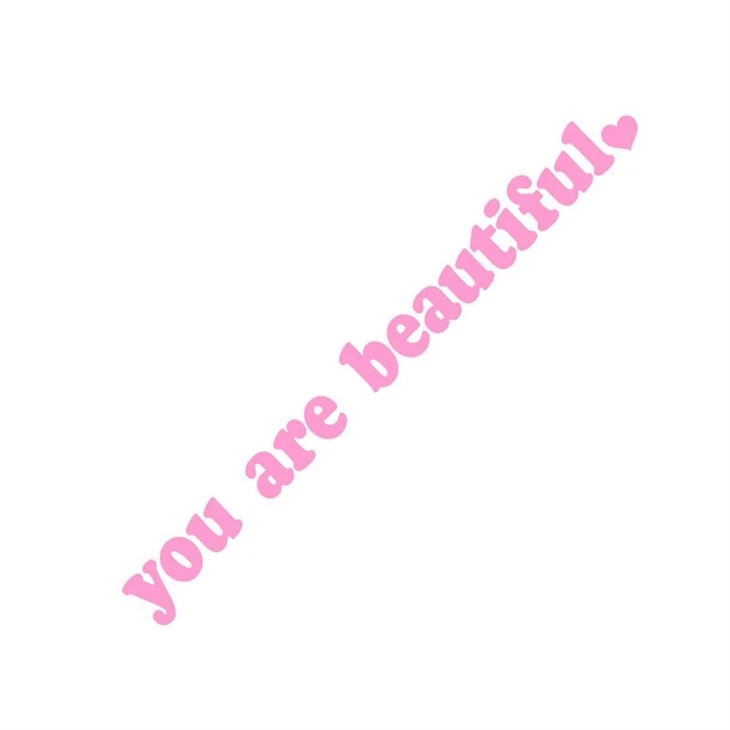 Car Stickers You Are So Beautiful